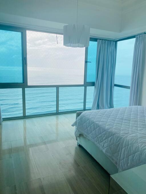 Habitacion Privada Con Vista Al Mar Ambar, Malecon Santo Domingo Eksteriør billede